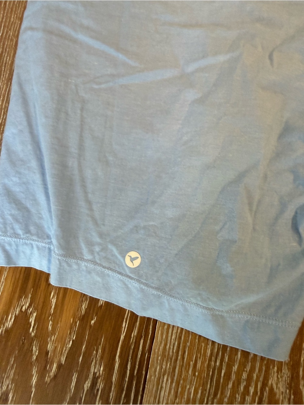 Birddogs Oxford Chino Shorts Light Blue Cotton Blend Men's Size L - Picture 5 of 7